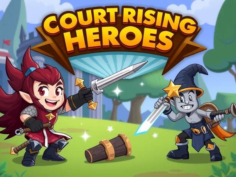 Intense cricket action in Court Rising Heroes Court Rising Heroes Gameplay